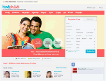 Tablet Screenshot of hindishaadi.com